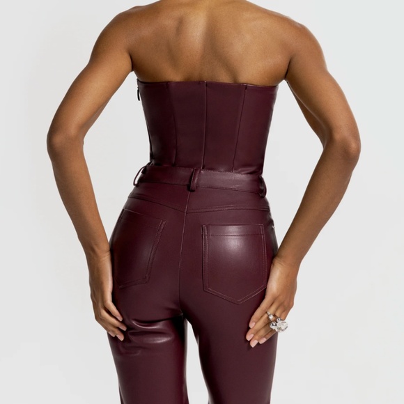 CULTNAKED Killa bandeau in Plum + Killa pants in Plum NEW - Picture 4 of 4